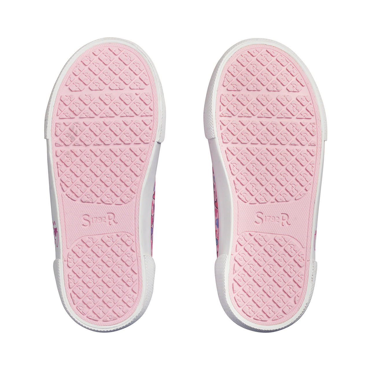 StartRite Loveheart 6193_6 Girls Pink Heart Textile Vegan Touch Fastening Shoes