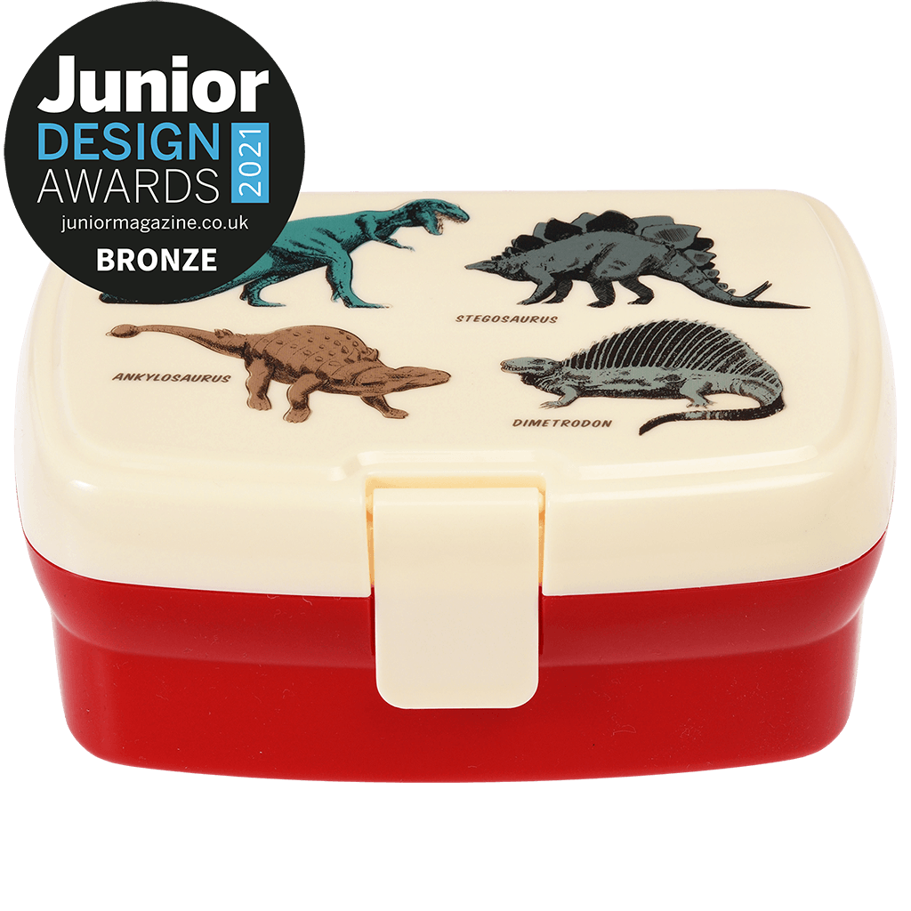 Rex London 29119 Childrens Prehistoric Land Lunch Box With Tray