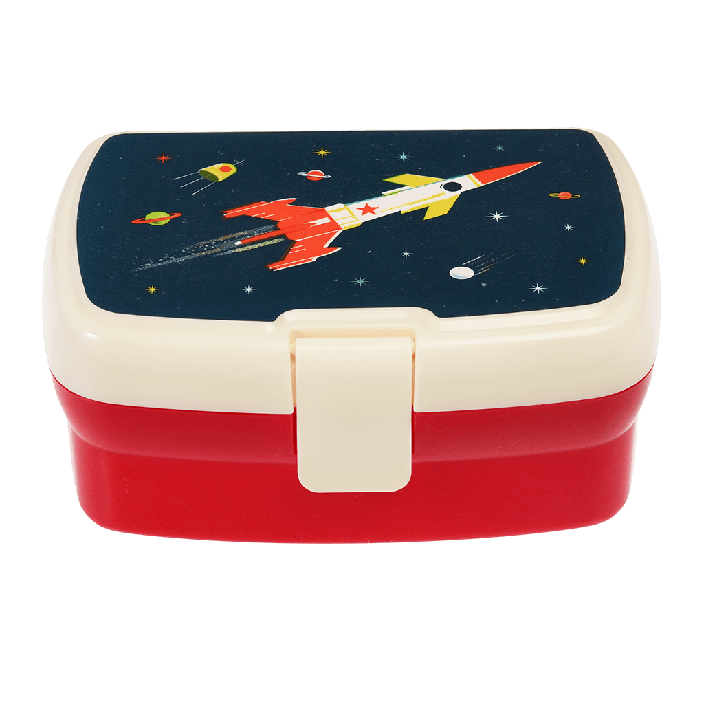 Rex London 29120 Childrens Space Age Lunch Box With Tray