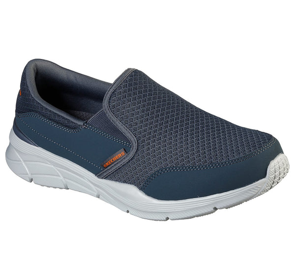 Skechers 232017 Equalizer 4.0 Persisting Mens Charcoal and Orange Slip On Shoes