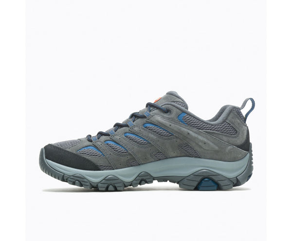 Merrell Moab 3 Gore-tex Mens Granite & Poseidon Leather & Textile Waterproof Lace Up Shoes