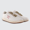 ACBC Evergreen Ladies White And Red Apple Lace Up Trainers