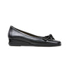 Van Dal Barbados ll Ladies Black Leather Wedge Shoes