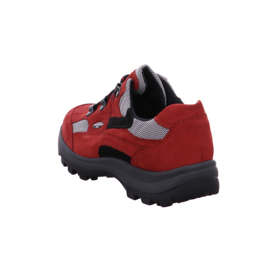 Waldlaufer 471240 494 612 Holly Ladies Red And Black Waterproof Hiking Shoes