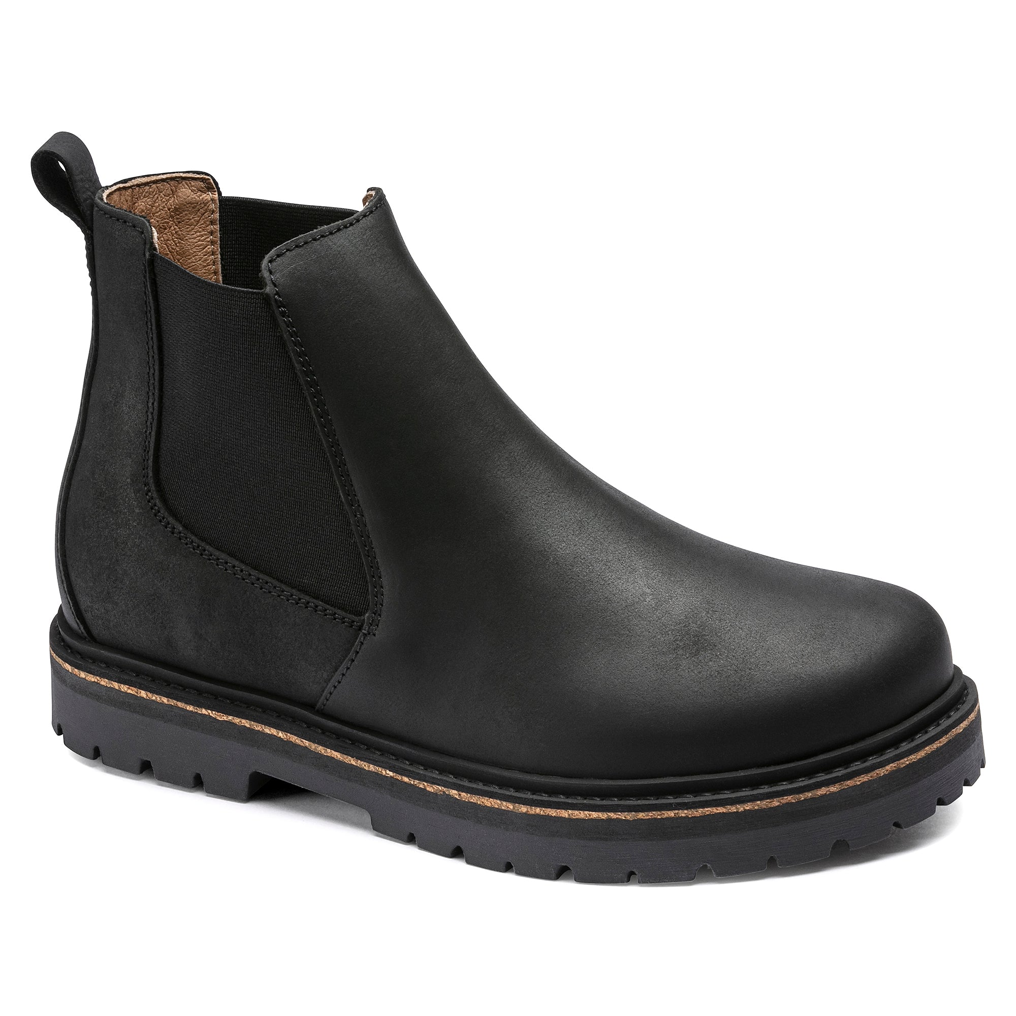 Birkenstock Stalon II 1017317 Women's Black Nubuck Leather Ankle Boots