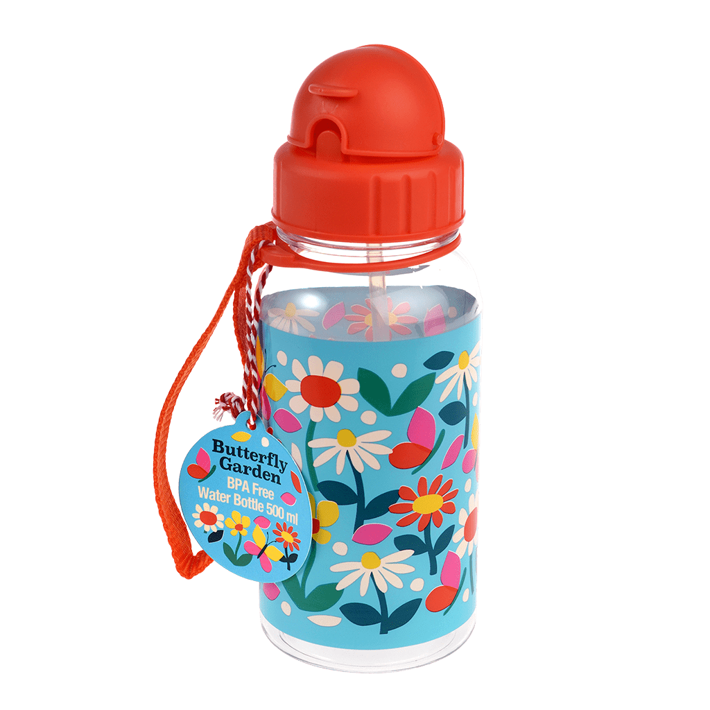 Rex London 29503 Childrens Butterfly Garden Water Bottle