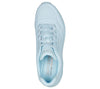 Skechers 73690 Uno Stand On Air Ladies Light Blue Textile Lace Up Trainers
