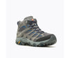 Merrell Moab 3 Mid Gore-tex Mens Granite And Poseidon Lace Up Walking Boots