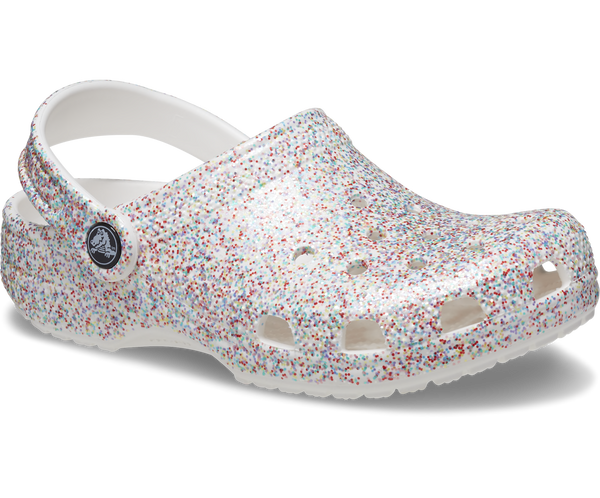 Crocs Classic Sprinkle Glitter Kids 208574-90H Girls Multi Clogs