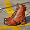 Pikolinos San Sebastia W1T-8812 Ladies Cuero Leather Zip & Lace Ankle Boots