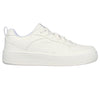 Skechers 149763 Sport Court 92 Illustrious Ladies White Leather & Textile Lace Up Trainers
