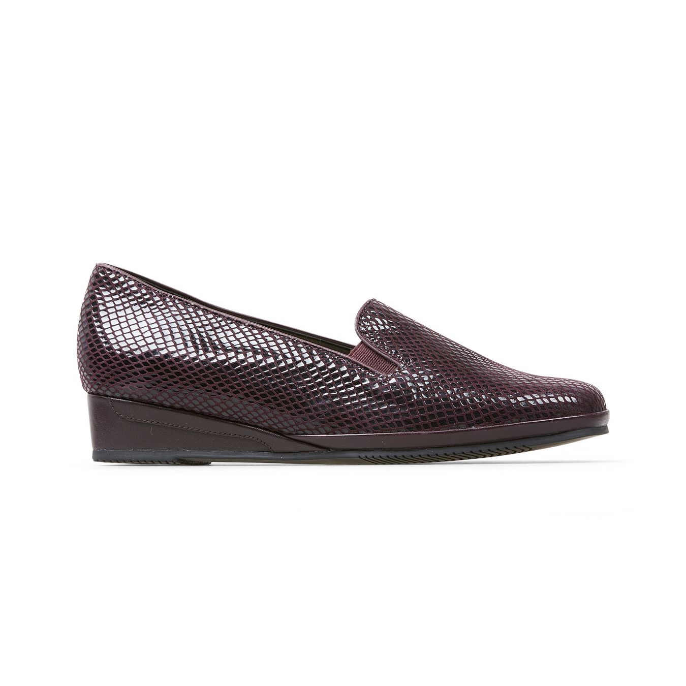 Van Dal Rochester II 5305 Bordo Feature Wedge Shoes