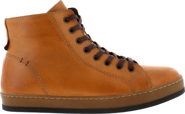 Adesso A6247 Ladies Yankee Tan Leather Lace Up Ankle Boots