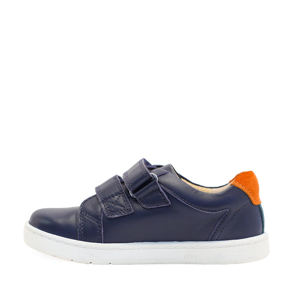 StartRite Explore 1742_9 Boys Navy Leather Touch Fastening First Shoes