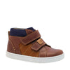 StartRite Discover 1743_0 Boys Brown Leather Touch Fastening High Tops