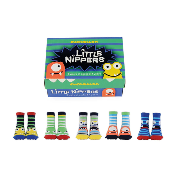 Cucamelon Little Nippers Socks Box