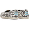 Toms Alpargata 10017747 Ladies Snow Leopard Textile Vegan Slip On Shoes