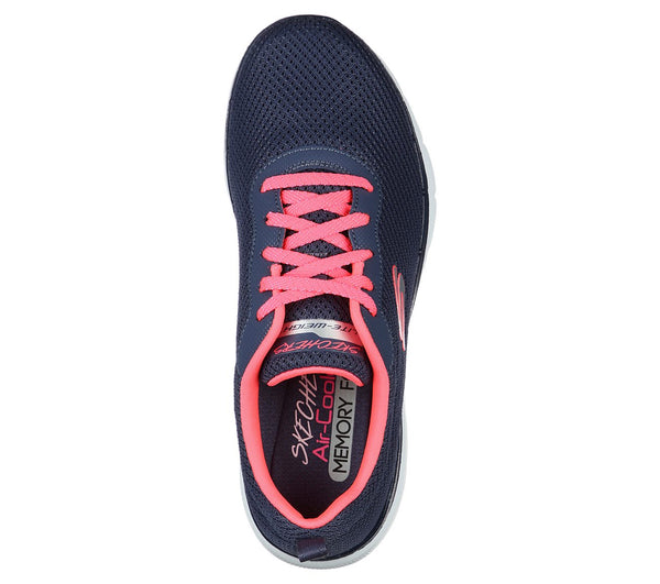 Skechers 13070 Ladies Slate/Pink First Insight Trainers