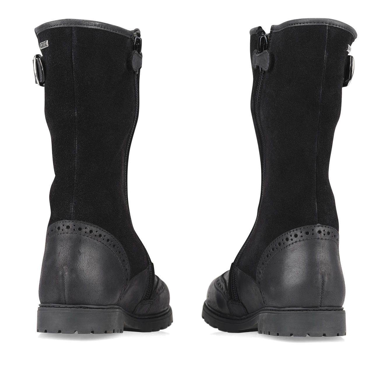 Start-Rite Toasty 1738_7 Girls Black Leather Side Zip Knee High Boots