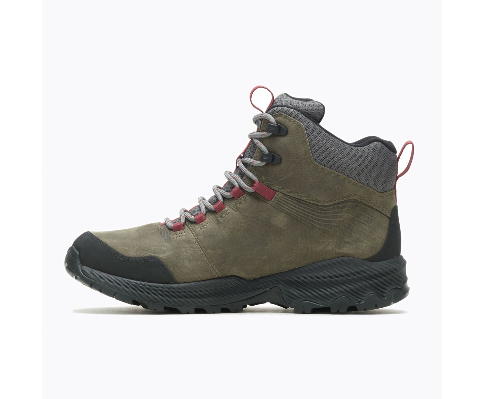 Merrell Forestbound Mid Mens Grey Waterproof Hiking Boot