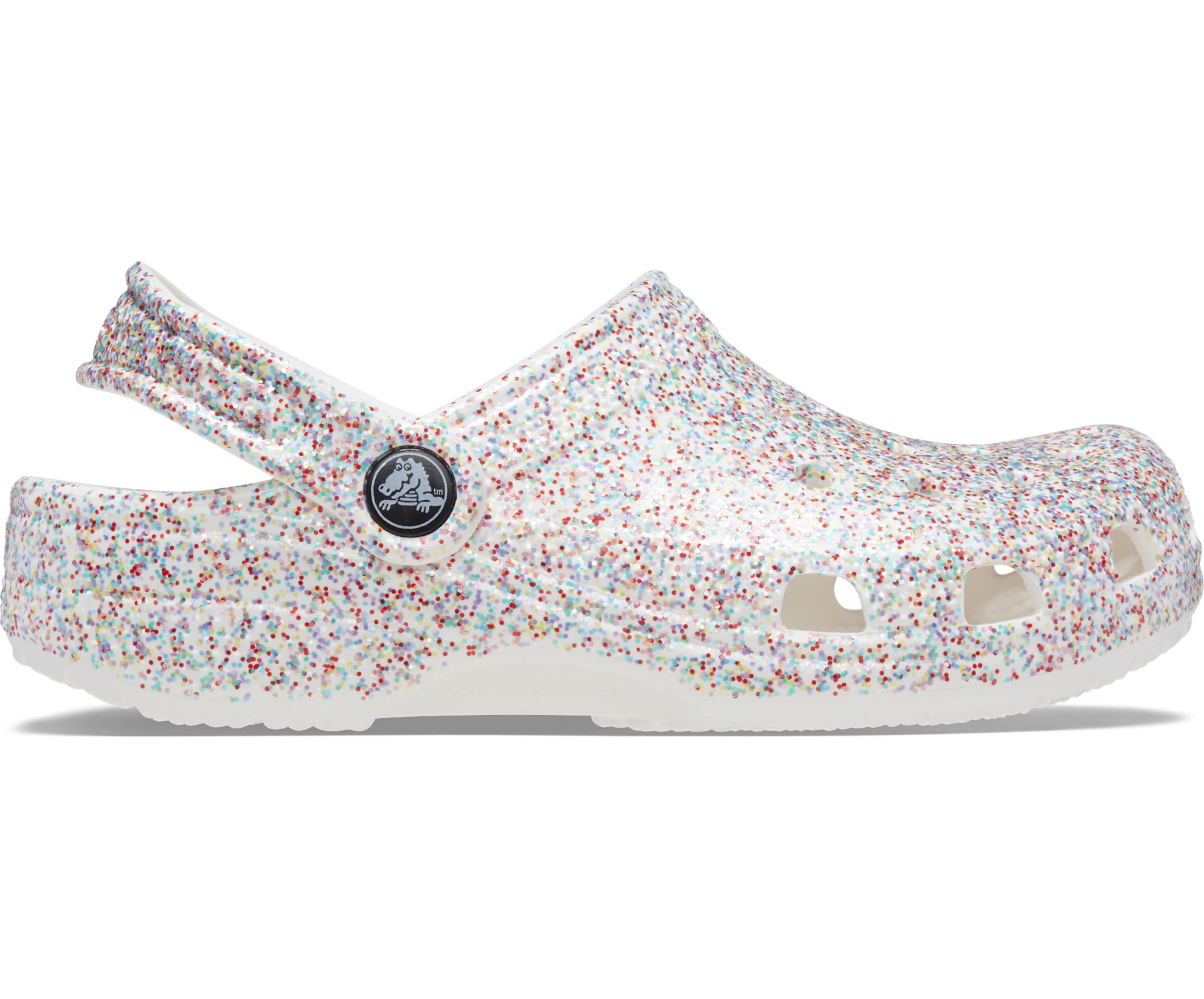 Crocs Classic Sprinkle Glitter Kids 208574-90H Girls Multi Clogs