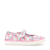 Start-Rite Blossom 6174_6 Girls Pink Floral Touch Fastening Canvas Shoes