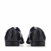 Start-Rite Brogue Pri Vegan 2745_4 Unisex Black Vegan Leather Lace Up School Shoes
