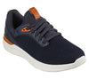Skechers 210406 Lattimore Mens Navy Textile Arch Support Elasticated Trainers
