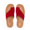 Gabor 63.700.55 Lanzarote Ladies Rubin Red Toe Loop Sandals