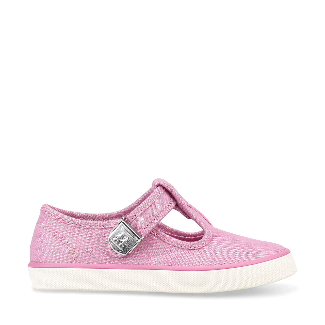Start-Rite Treasure 6171_6 Girls Pink Glitter Canvas Shoes