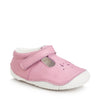StartRite Tumble 0761_6 Girls Pale Pink Leather Touch Fastening Shoes
