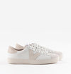 Victoria Berlin 1126142 Ladies  Spanish Hielo Ice White Leather Lace Up Trainers