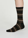 Thought SPM 584 Nicolson Mens Bamboo Stripe Socks