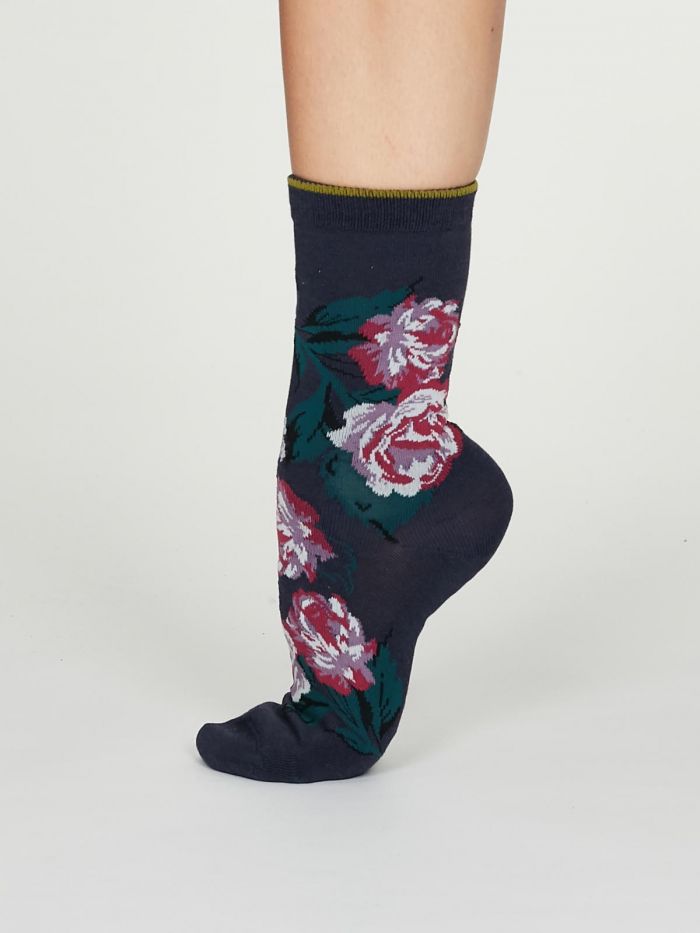 Thought SPW 491 Rosie Ladies Bamboo Floral Socks