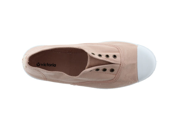 Victoria 1915 Inglesa 106623 Ladies Spanish Ballet Pink Textile Elasticated Shoes