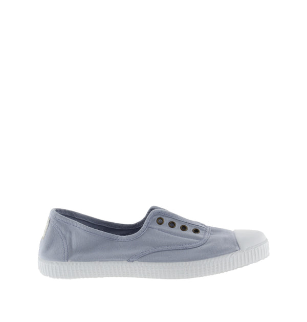 Victoria 1915 Inglesa 106623 Ladies  Spanish Nube Light Blue Textile Slip On Shoes